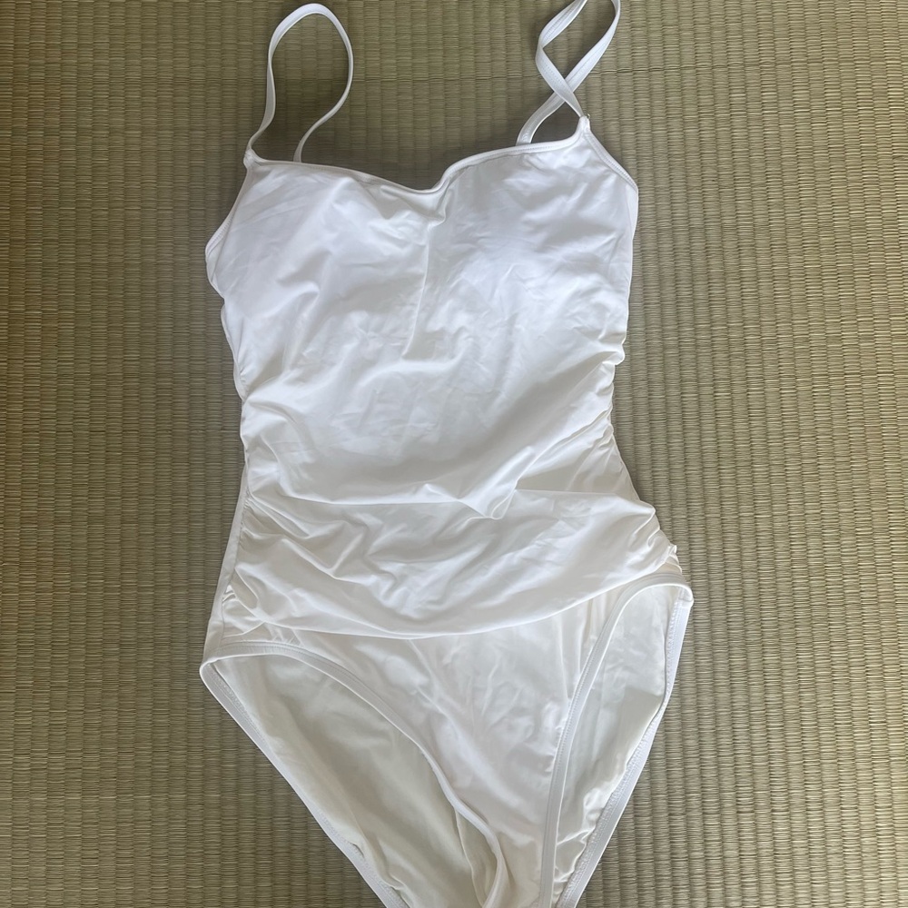 La Blanca Classic White Swimsuit